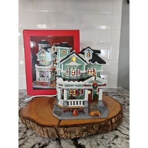 2004 LEMAX  PORCELAIN Gregory's MANOR  # 45010cv With Cord